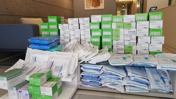 Centro Brånemark Las Palmas dona material sanitario para superar la crisis del Covid-19