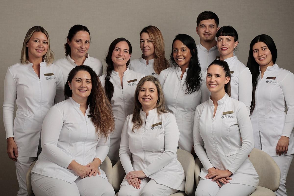 equipo de la clínica branemark las palmas